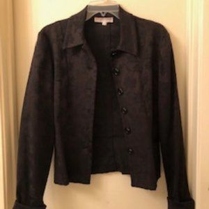 Size Small, Black Casual Jacket/Blazer